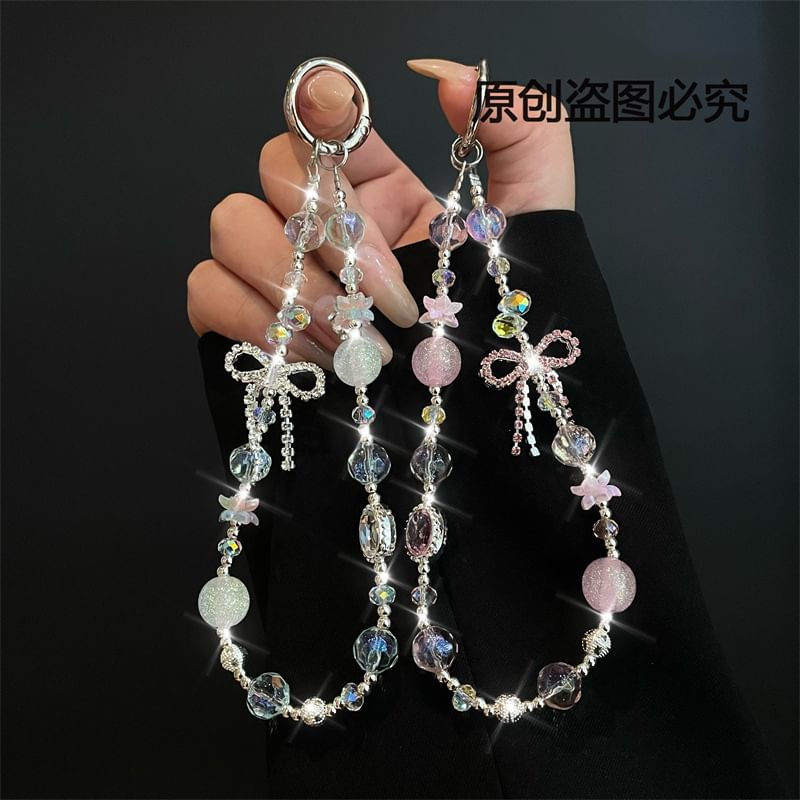 Bead Pad Lanyard with Phone