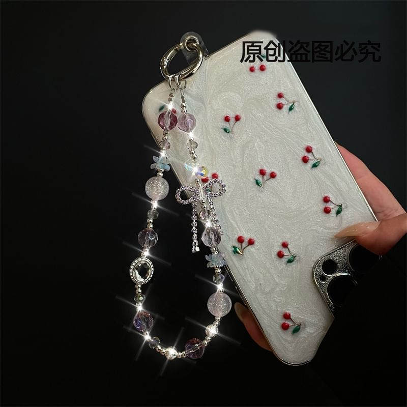 Bead Pad Lanyard with Phone