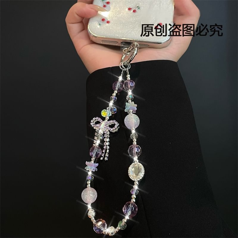 Bead Pad Lanyard with Phone