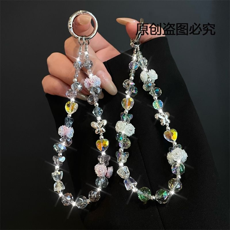 Flower Phone Lanyard Pad with
