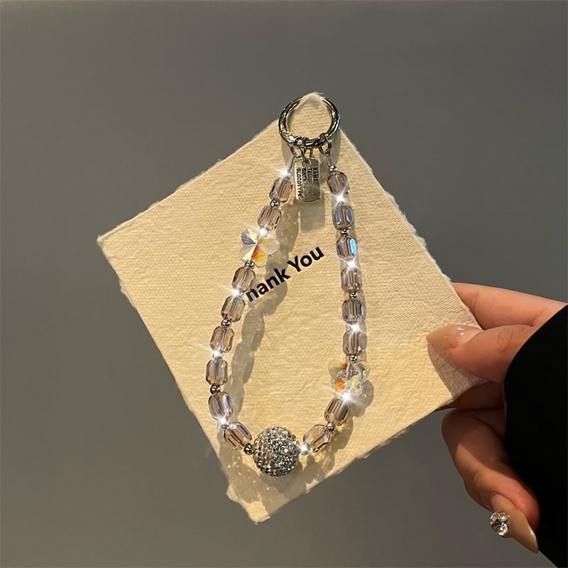 Beaded Phone Lanyard Butterfly