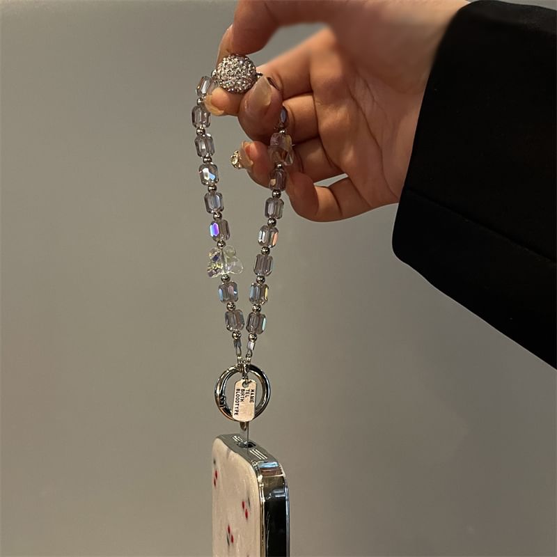 Beaded Phone Lanyard Butterfly
