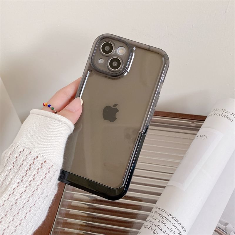 Transparent Phone Case with Stand