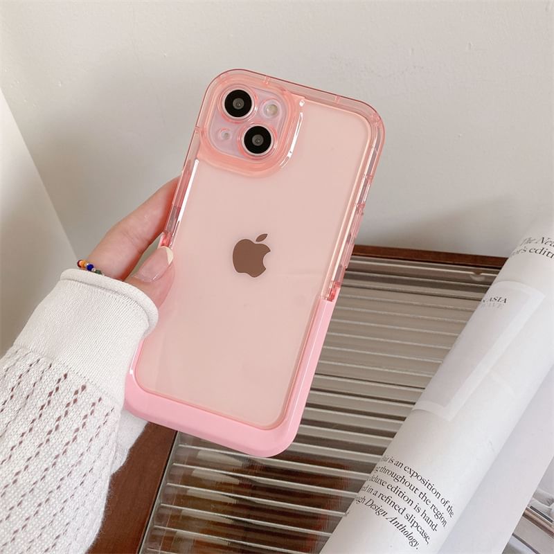 Transparent Phone Case with Stand