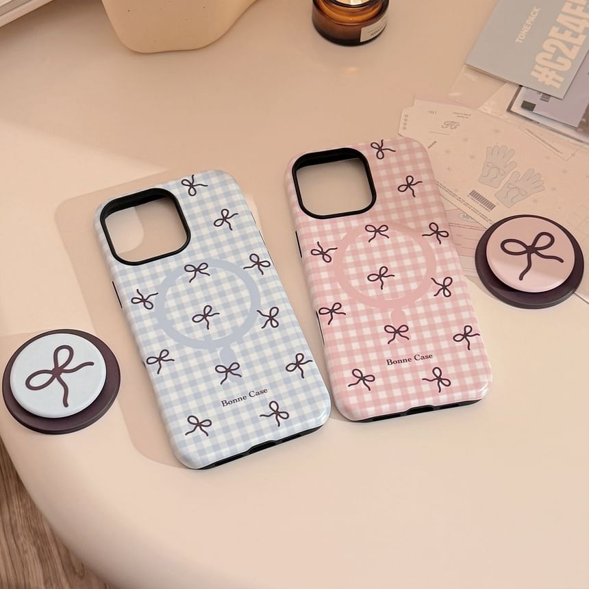 Phone Plaid MagSafe Case