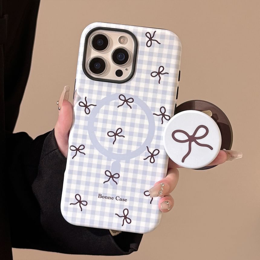 Phone Plaid MagSafe Case