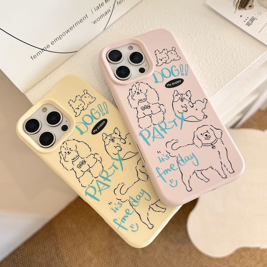 Print Case Phone Dog