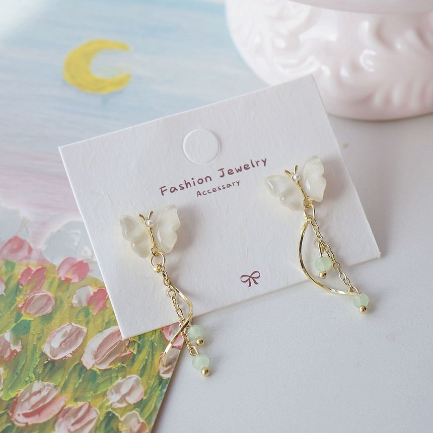 Earring Dangle Butterfly