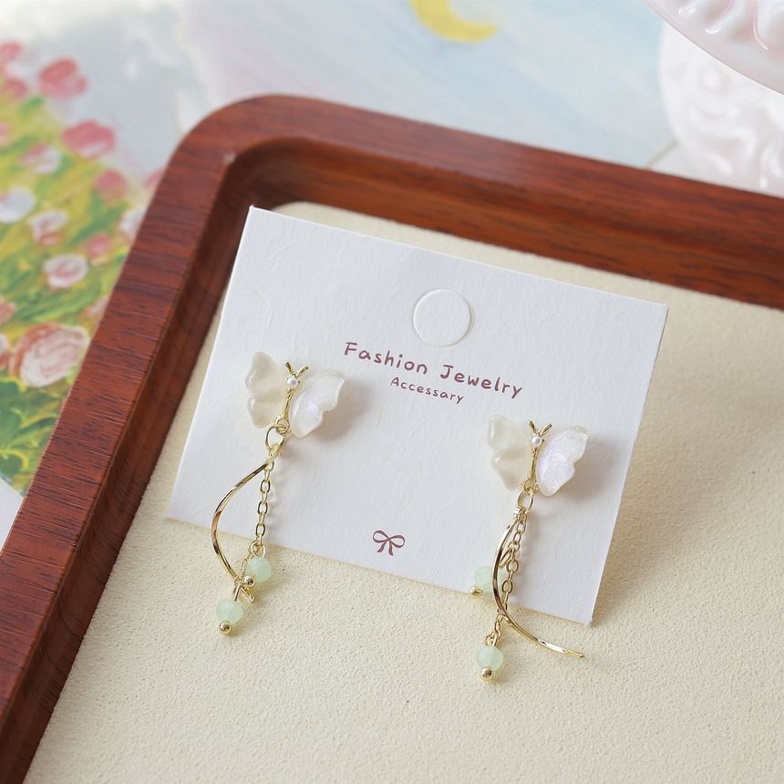 Earring Dangle Butterfly