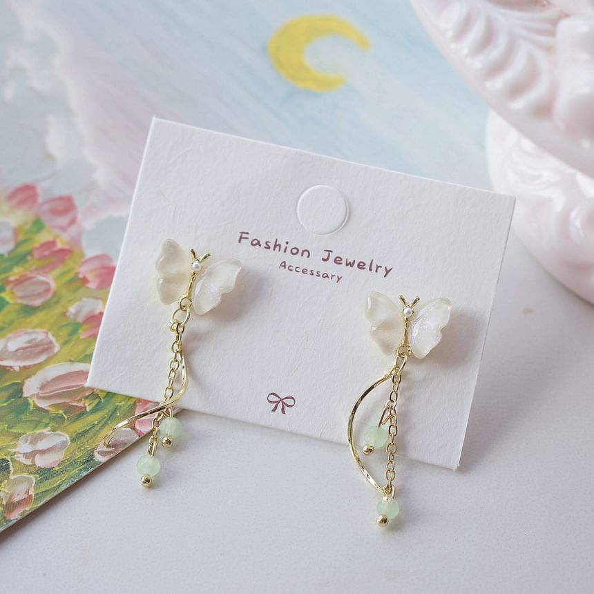 Earring Dangle Butterfly
