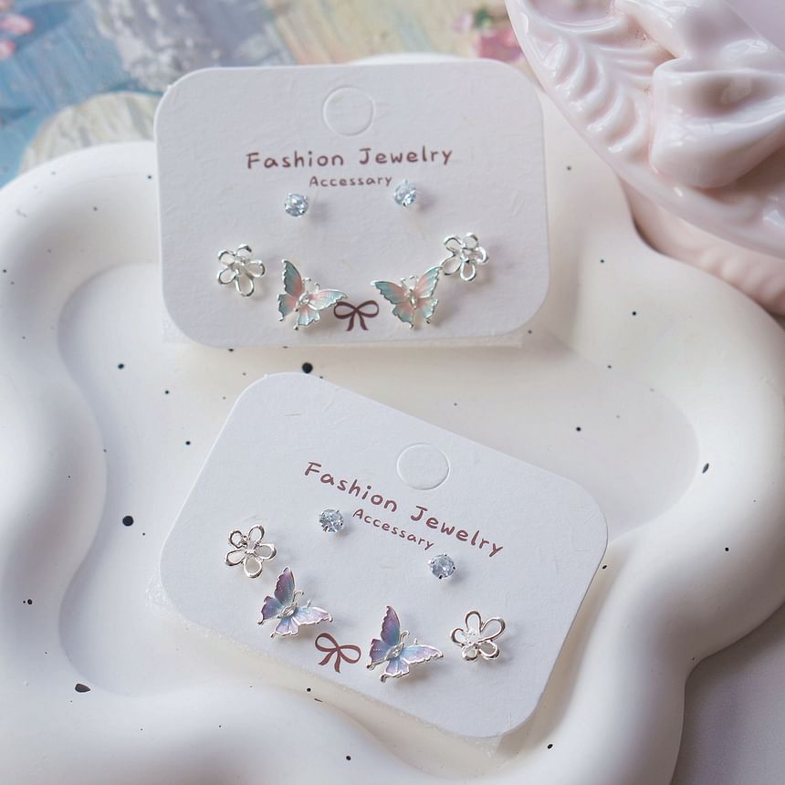 Butterfly Stud Earring