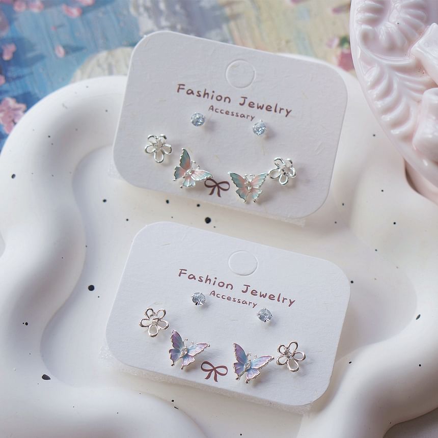 Butterfly Stud Earring