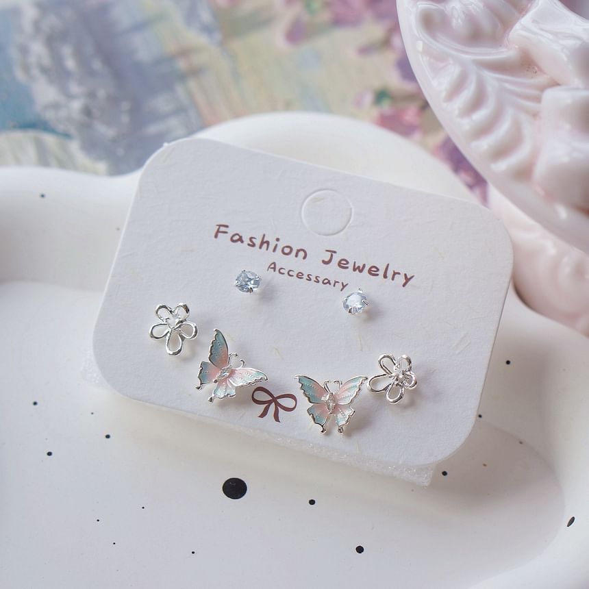 Butterfly Stud Earring