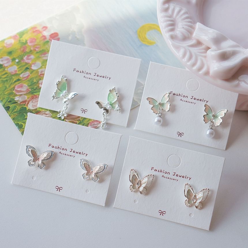 Butterfly Earring Stud