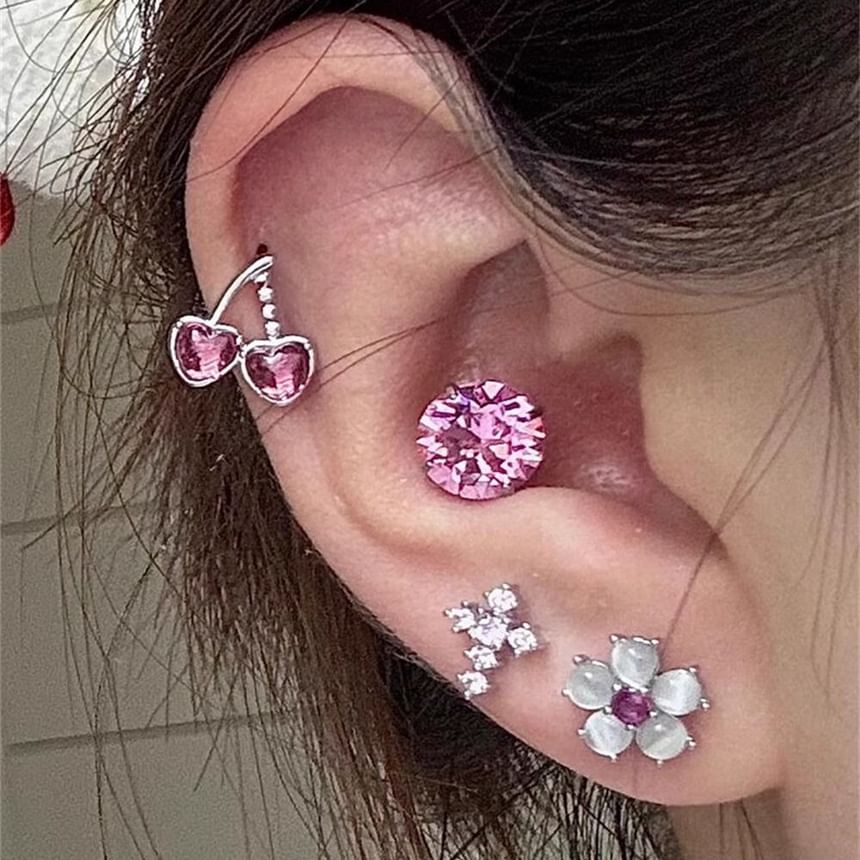 Stud Earring Rhinestone