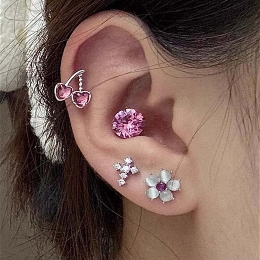 Stud Earring Rhinestone