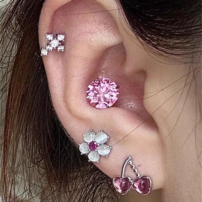 Stud Earring Rhinestone