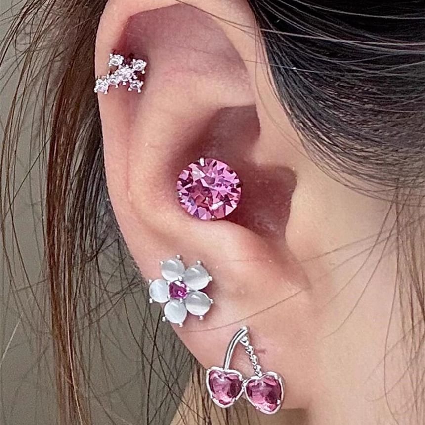 Stud Earring Rhinestone
