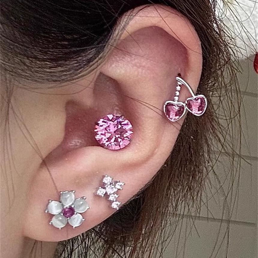 Stud Earring Rhinestone