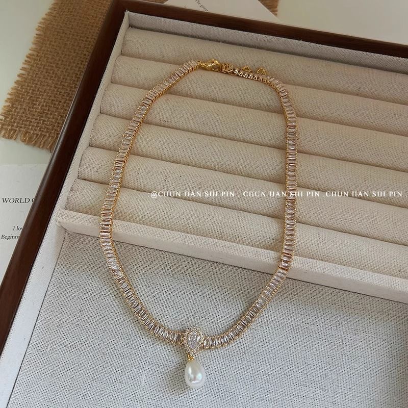 Faux Pearl Necklace