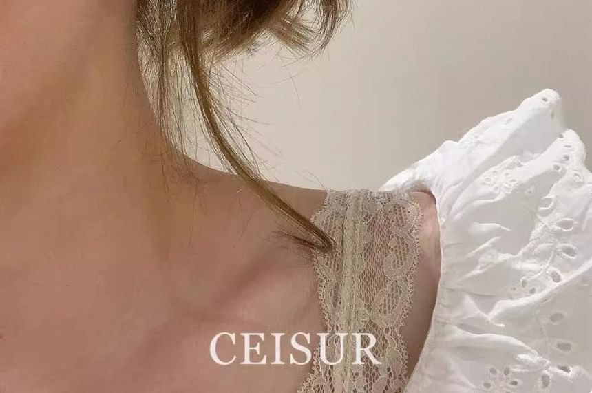 Earring Stud CZ Rod