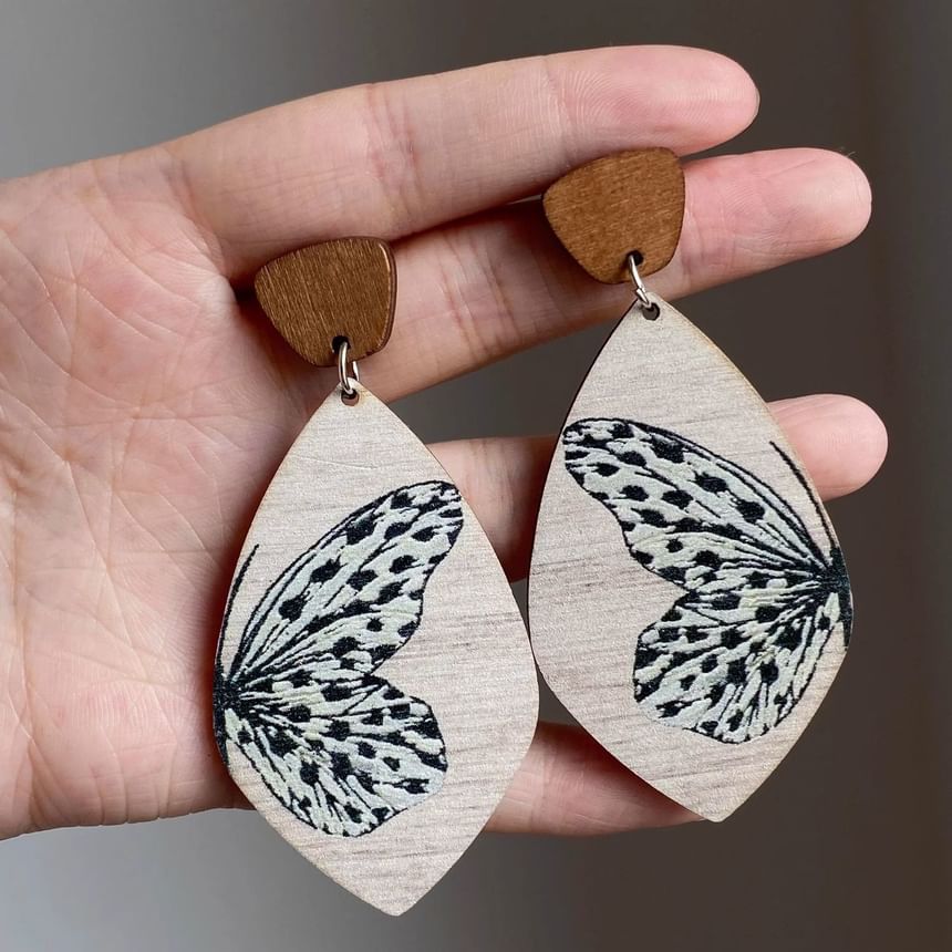 Earring Butterfly Dangle