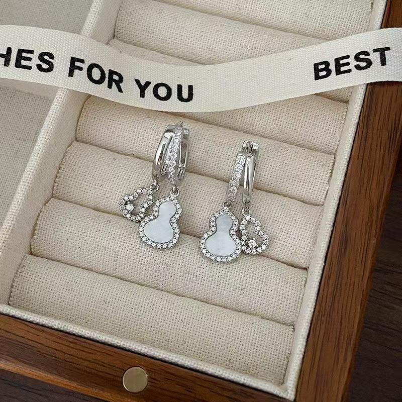 CZ Hoop Earring Calabash