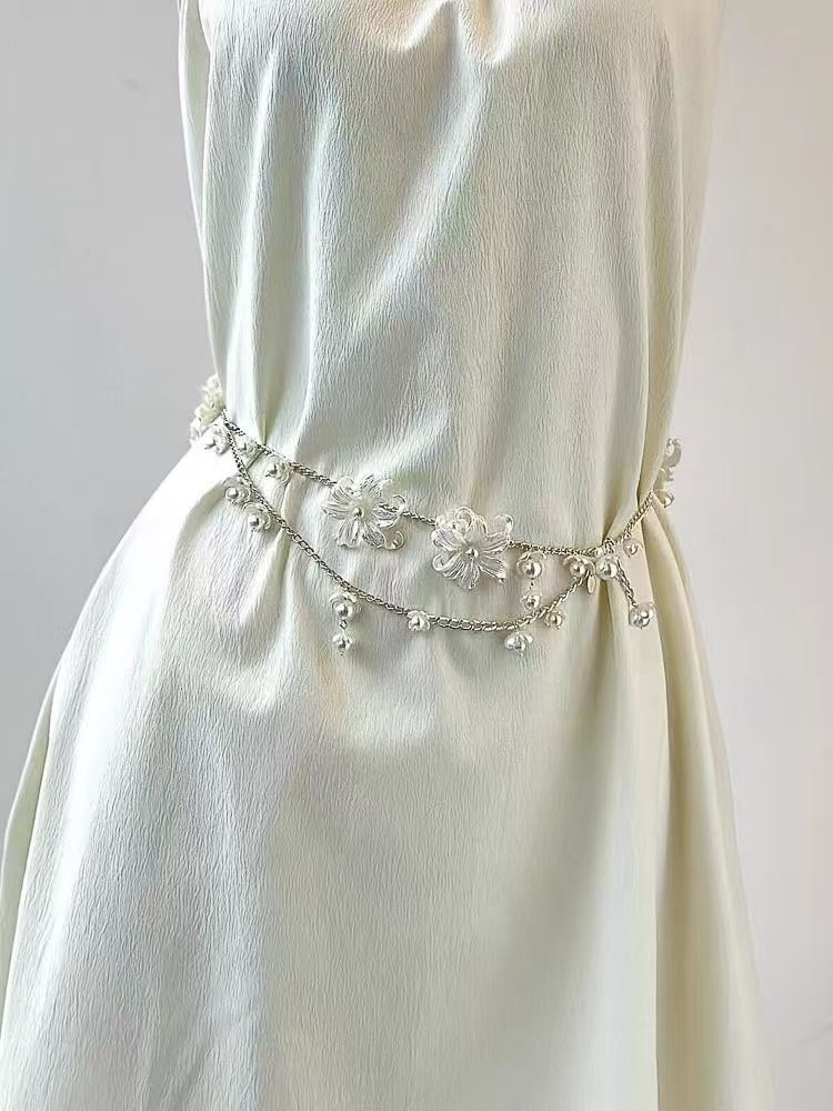 Layered Necklace Floral