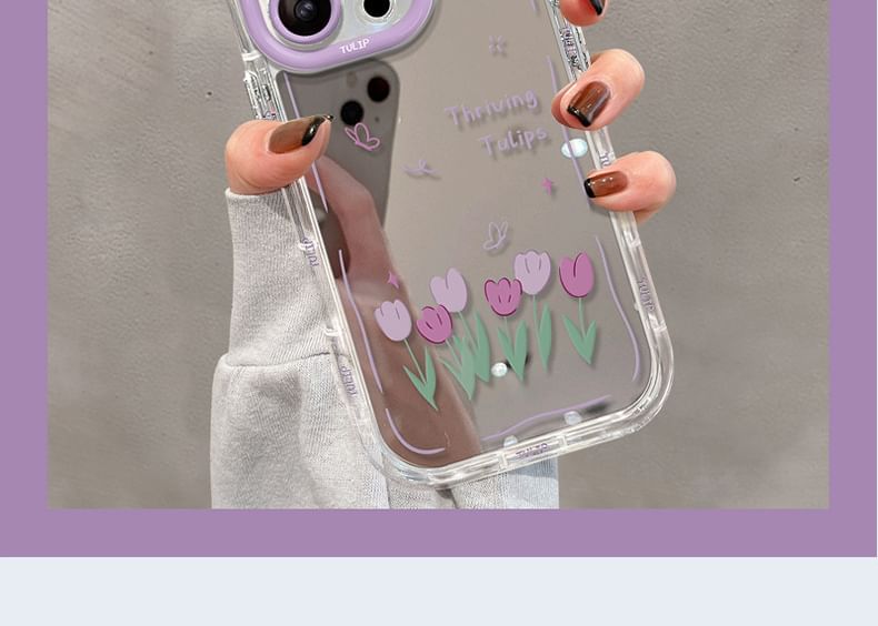 Tulip Mirrored Phone Case