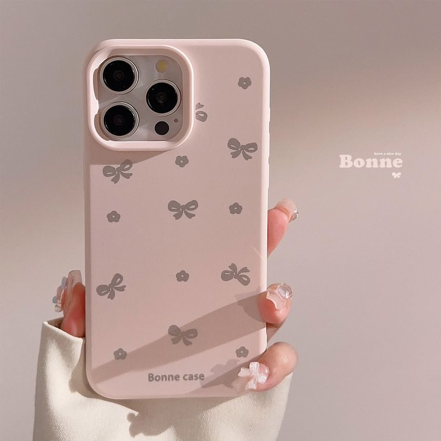 Bow Floral Phone Case