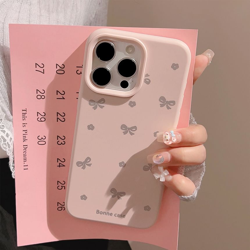 Bow Floral Phone Case