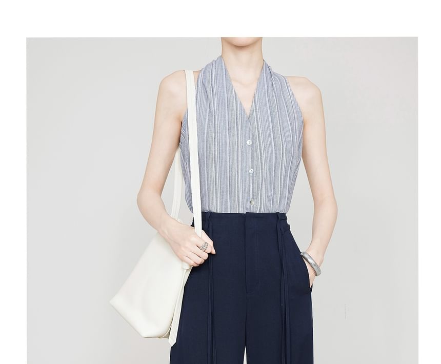 High Waist Wide Leg Dress Pants