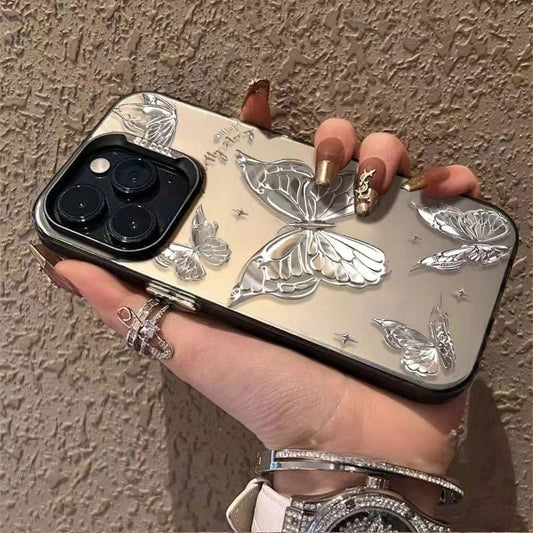 Butterfly Metallic Phone Case