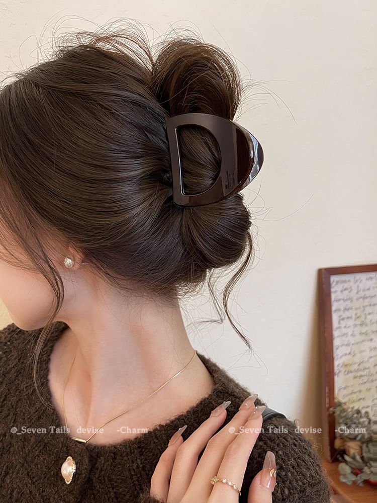 Plain Hair Clip Acrylic Claw