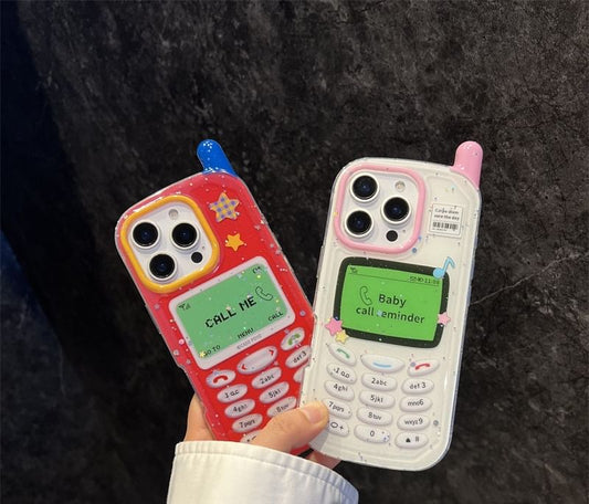 Vintage Cellphone Print Phone Case