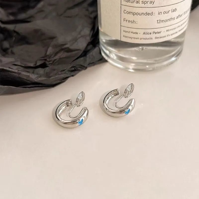 / Hoop Clip-On Earring Butterfly