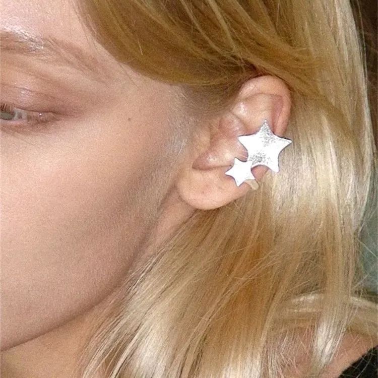 Asymmetrical Cuff Star Ear