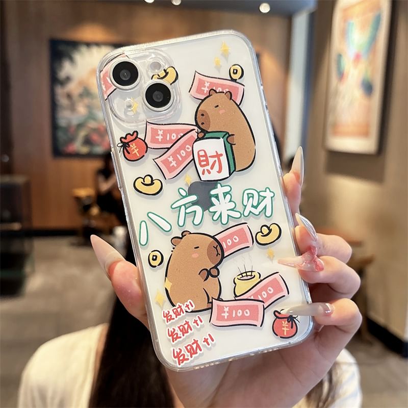 Lunar New Year Capybara Phone Case