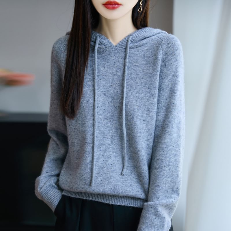 Drawstring Hooded Sweater