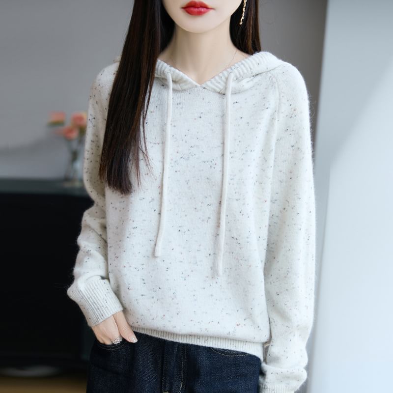Drawstring Hooded Sweater