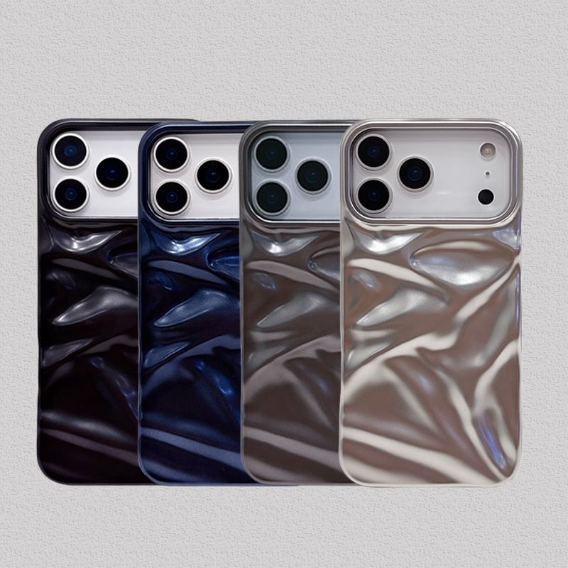 Textured Metallic Phone Case