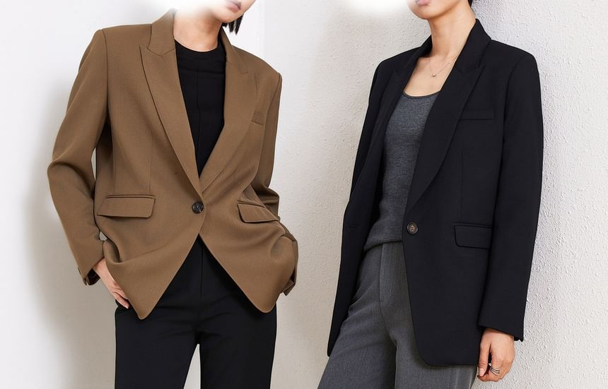 Mid Rise Plain Bootcut Suit Pants