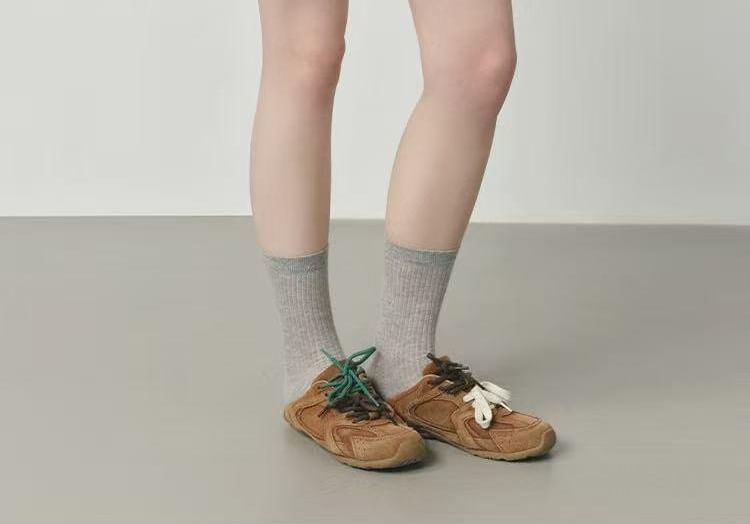 Drawstring Waist Striped Bubble Hem Mini A-Line Skirt / Long-Sleeve Crew Neck Dog Print T-Shirt