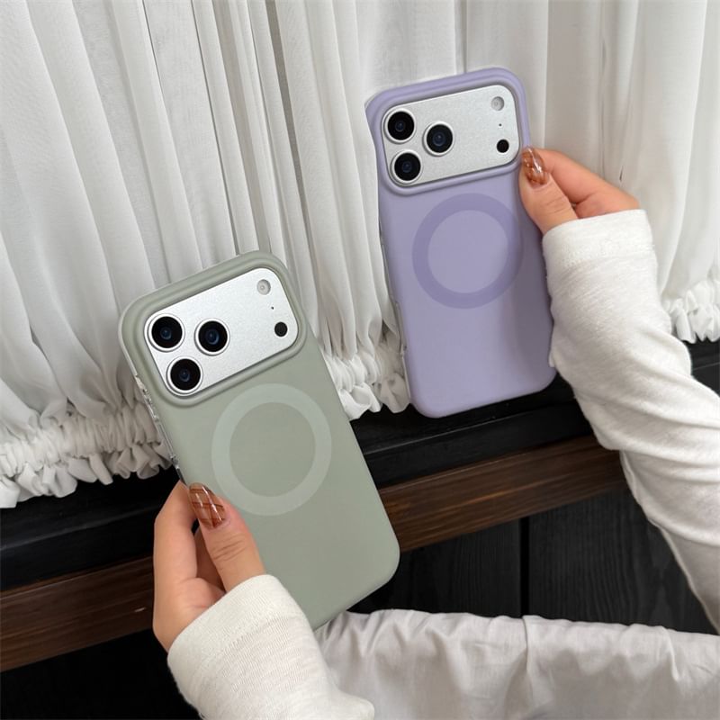 Plain Magnetic (Compatible with MagSafe) Phone Case