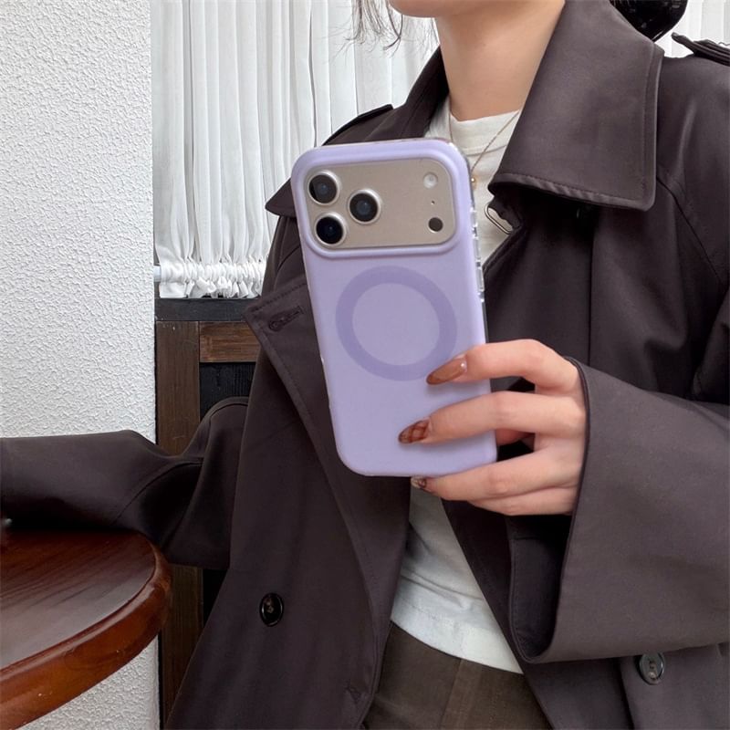 Plain Magnetic (Compatible with MagSafe) Phone Case