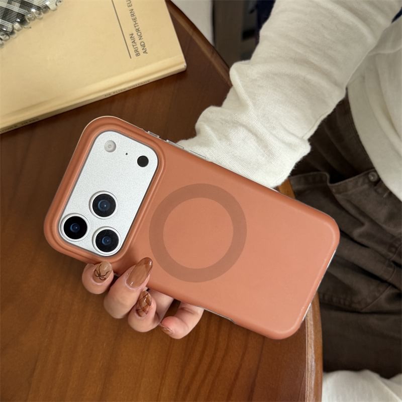 Plain Magnetic (Compatible with MagSafe) Phone Case