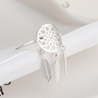 925 Ring Silver Dream Sterling Catcher Open
