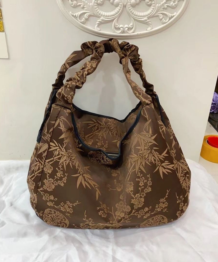 Chinese Style Coffee Bag Versatile Print New Shoulder