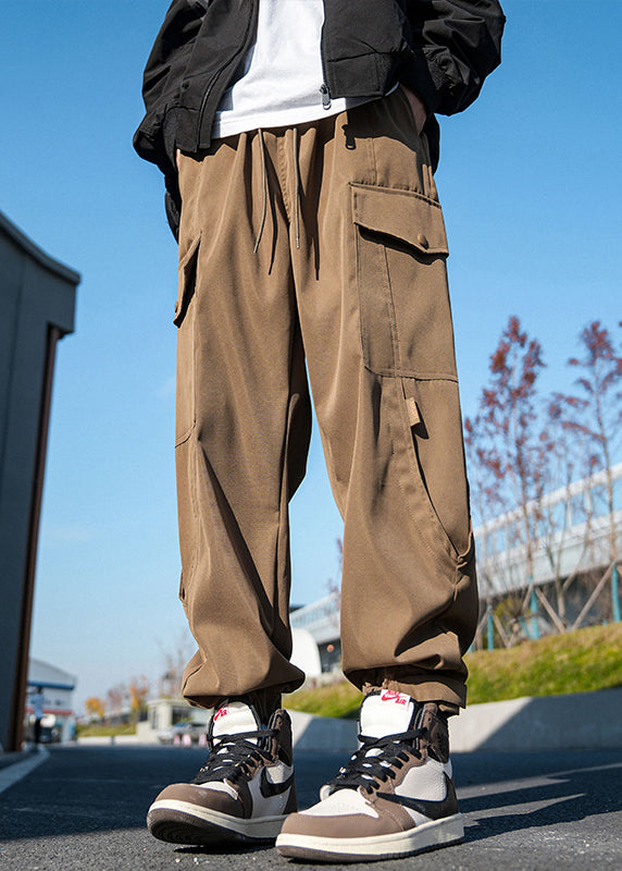 Casual Taschen Hosen Neue Spitze Strahl Baumwolle Männer Frühling