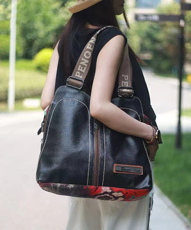 New Original Design Print Patchwork Large Capacity Messenger Bag Ada Fashion